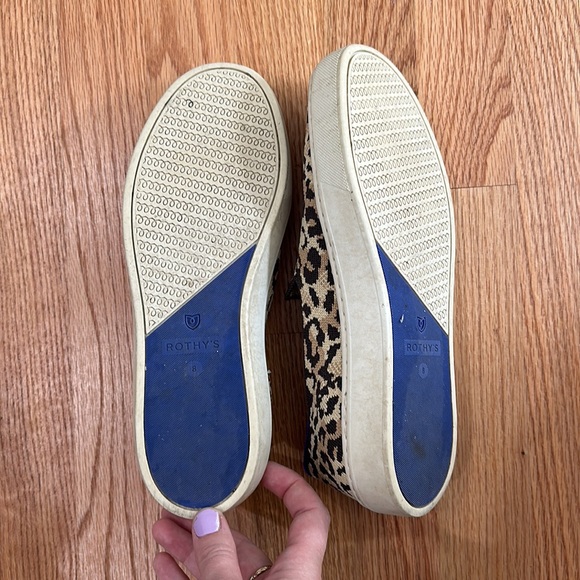 Cheetah Print Rothy’s Sneakers - Picture 2 of 4